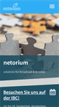 Mobile Screenshot of netorium.de